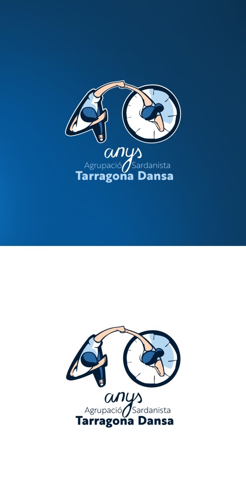 versions logo tgn dansa 40 anys